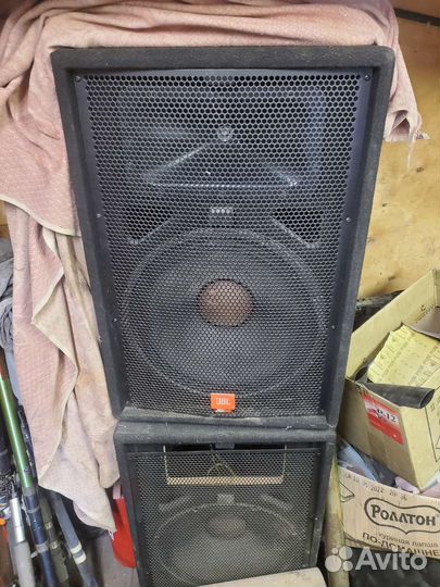 Акустика jbl jrx 100 с усилителем invotone
