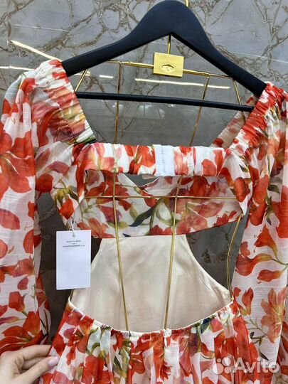 Идеальный яркий сарафан zimmermann