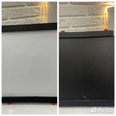 Доска мольберт магниты рисование двусторонняя