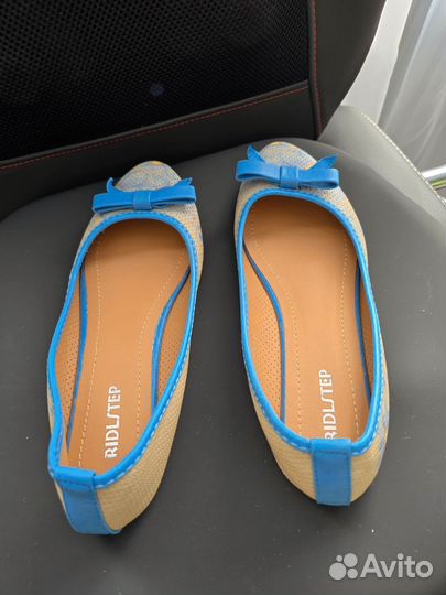 Балетки натуральная кожа 37 р.новые