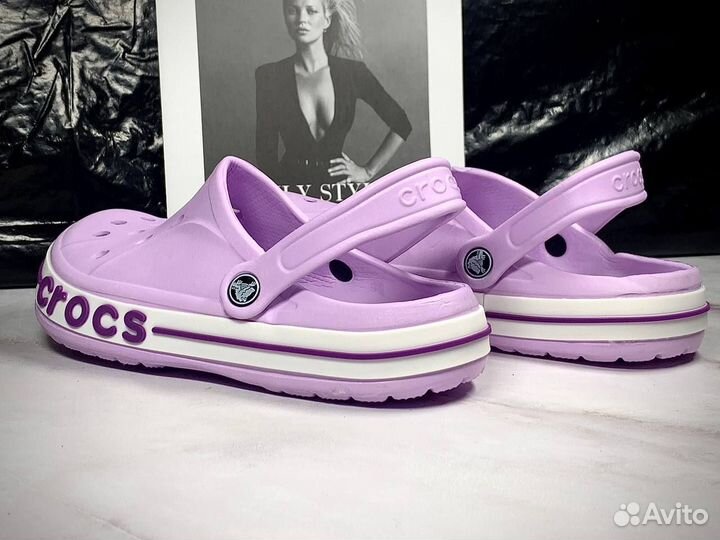 Crocs сабо фиолетовый 36-37 размер