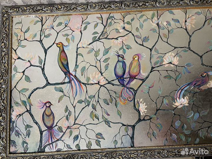 Картина холст акрил