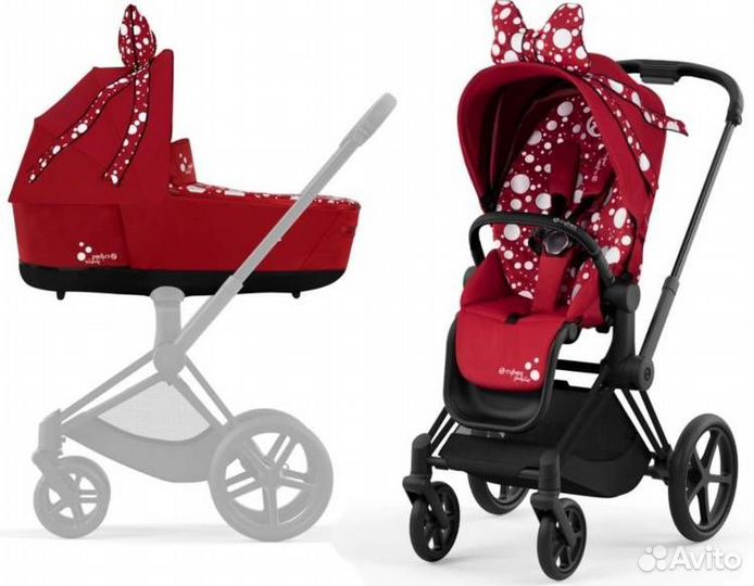 Коляска 2в1 Cybex Priam 4, Petticoat