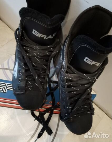 Коньки хоккейные Graf, детские, 38 размер