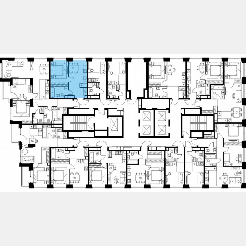 1-к. квартира, 35 м², 15/48 эт.