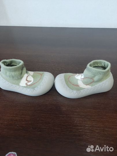 Носочки тапочки 21 с резиновой подошвой