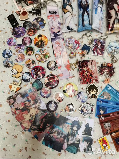 Мерч по Genshin impact