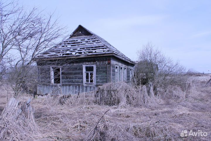 Дом под снос, сруб дома, сарай блок