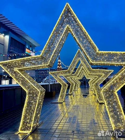 Светодиодные фигуры от производителя на улицу