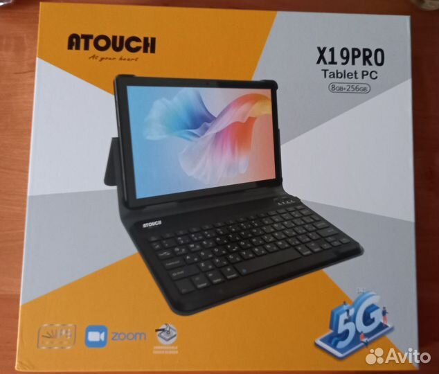 Новый планшет с клавиатурой