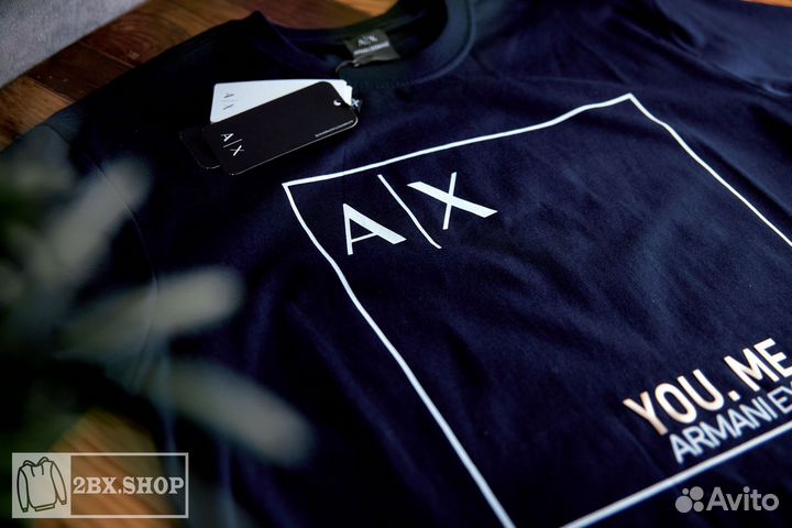 Футболка мужская armani exchange