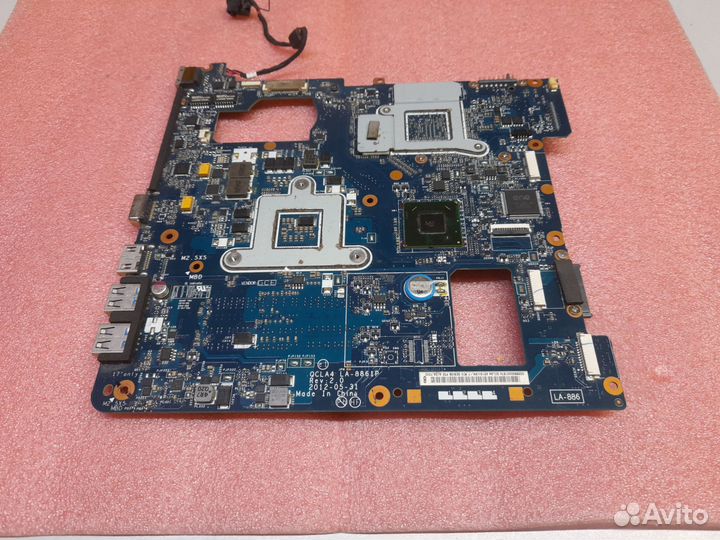 Плата la-8861 HM76 hd7670m