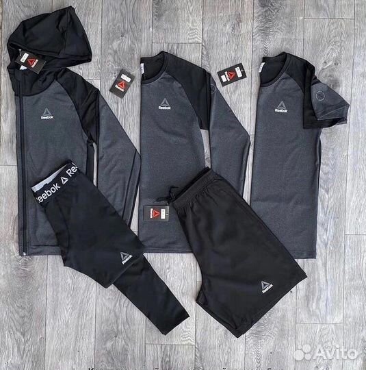 Комплект 5В1 (nike,reebok,armour)