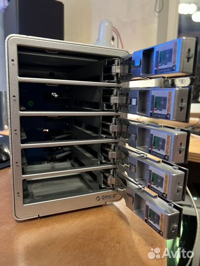 Дисковое хранилище Orico 9558U3, USB3.0,uasp