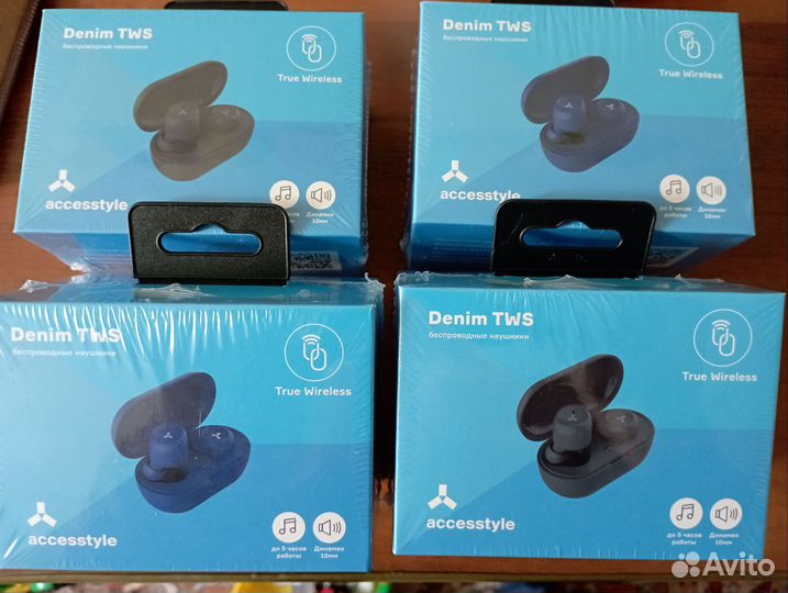 Беспроводные наушники Accesstyle Denim TWS