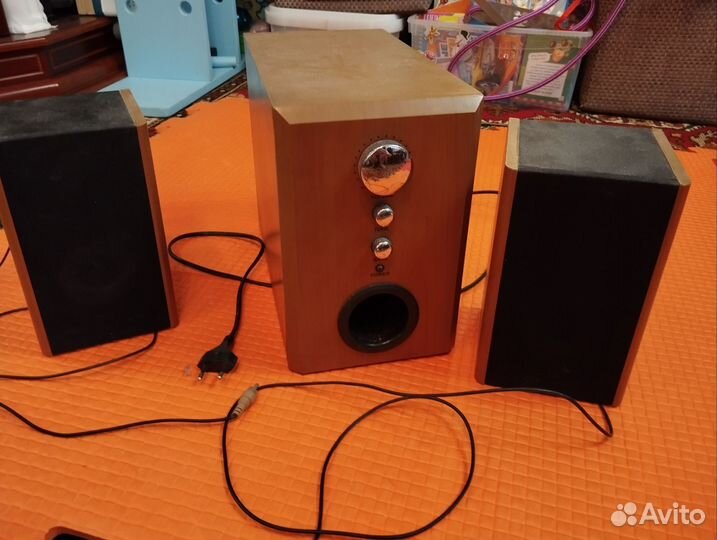 Акустические колонки+сабвуфер Dialog W-3000