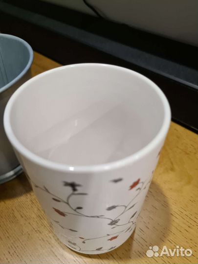 Икеа новый керамический стакан для зубных щеток