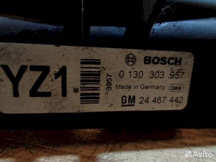 Вентилятор радиатора Opel Astra H 1.3D