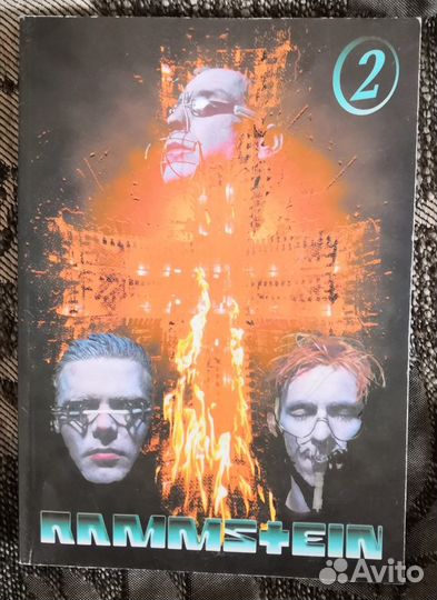 Rammstein : 2 книги и 3 буклета. Цена за всё