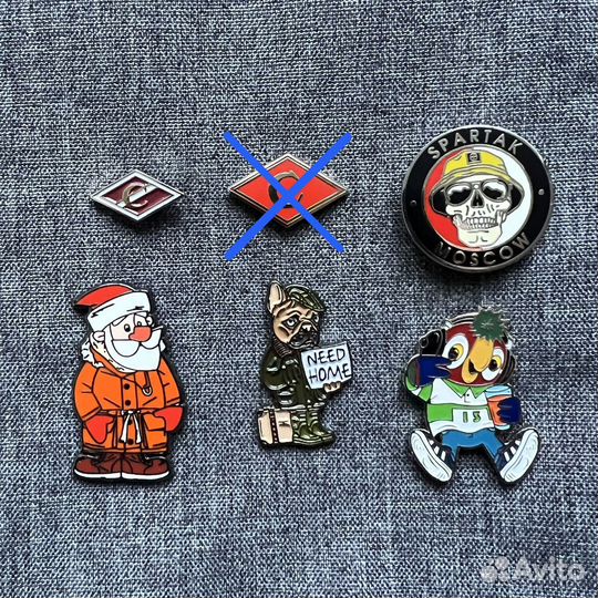 Значки casual Спартак Stone Island G13