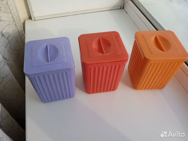 Банки для сыпучих продуктов, Таз, Миски эмаль СССР