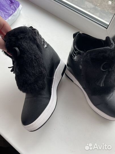 Полусапожки зимние