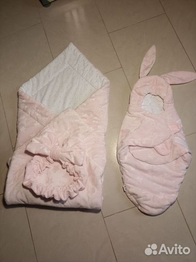 Конверт на выписку зимний для девочки