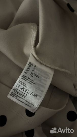 Топ с рукавами фонариками hm