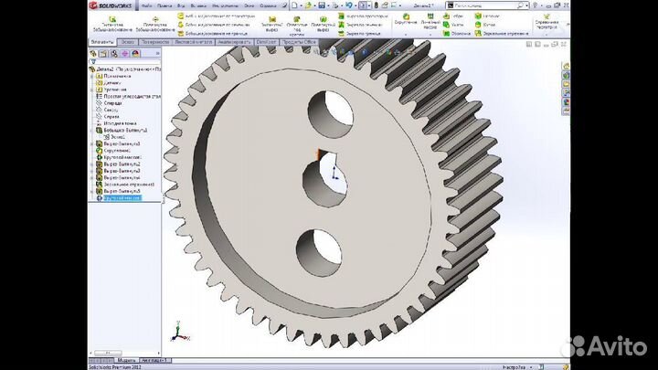 Техническое 3d моделирование SolidWorks с нуля