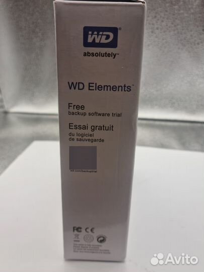 Внешний жесткий диск HDD WD Elements 4TB