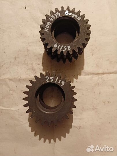 Блок шестерня ком 4333 ведомая 25/19 зубев