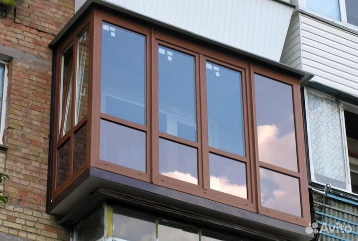 Остекление балконов и лоджий