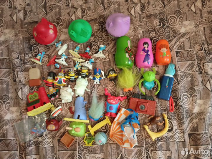 Игрушки из макдональдса