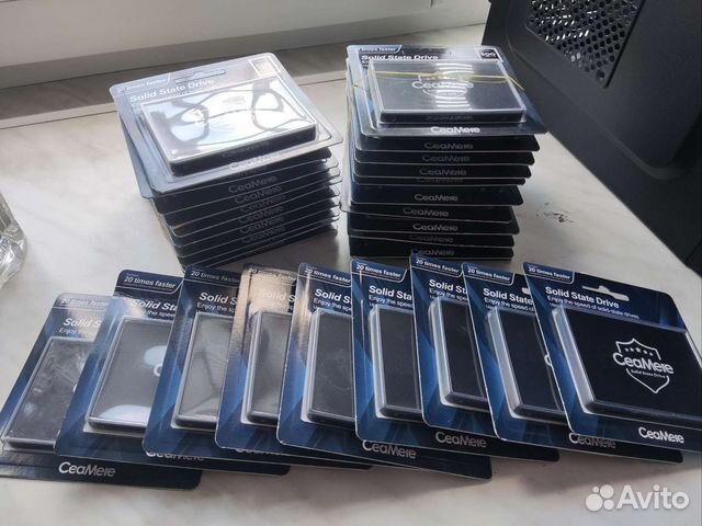 Новые ssd 128/256/512gb для пк и ноутбука