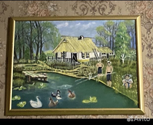 Картина маслом на холсте