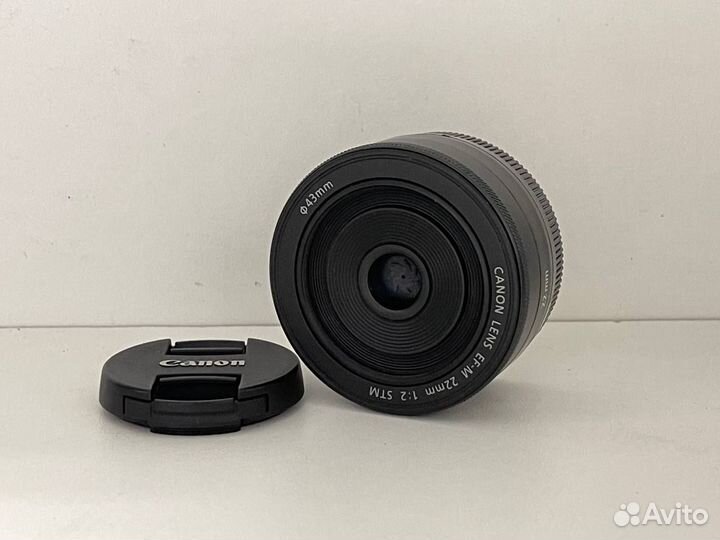 Canon EF-M 22mm 2 STM (как новый)