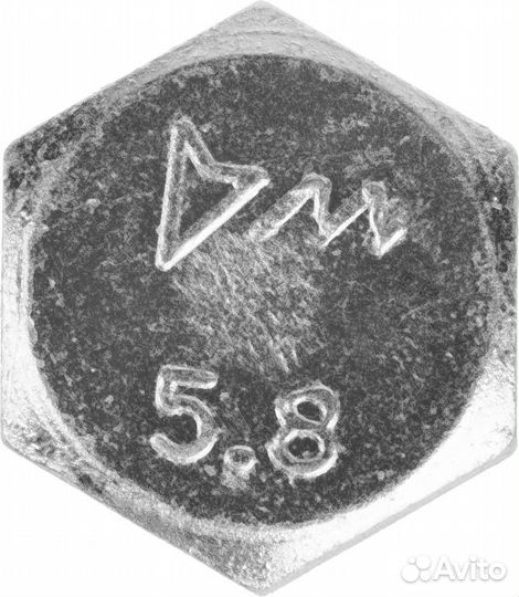 Зубр ГОСТ 7798-70, кл. пр. 5.8, M16 х 120 мм, цинк