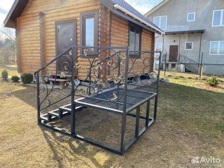 Лестница металлическая