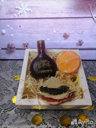 Подарочный набор мыло, пена, бомбочки