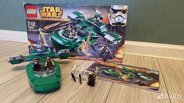 Lego 75091 Star Wars Flash Speeder 7-12 лет