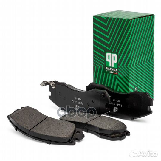 Колодки тормозные дисковые перед FDP3312 pilenga