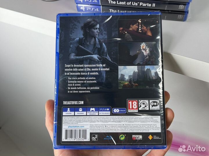 Новый Одни из нас 2 диск для Ps4 Ps5