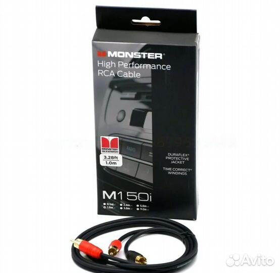 Межблочный кабель Monster RCA Cable M150i 2м