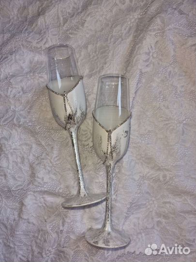 Фужеры на свадьбу