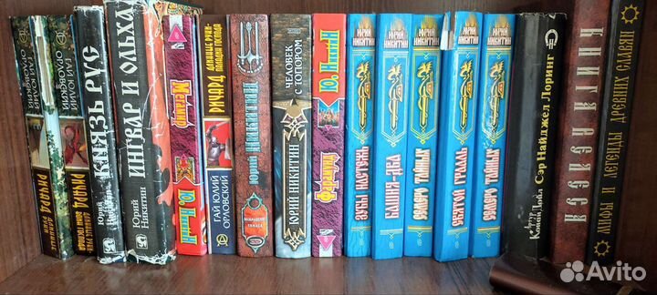 Фантастика и фэнтези, детектив, история