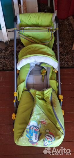 Детские сани- коляска