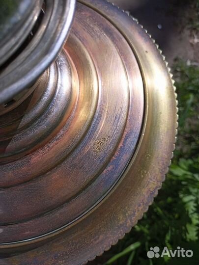 Старинный угольный самовар рюмка