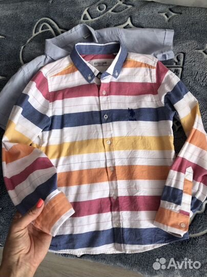 Рубашки u s polo 128-134