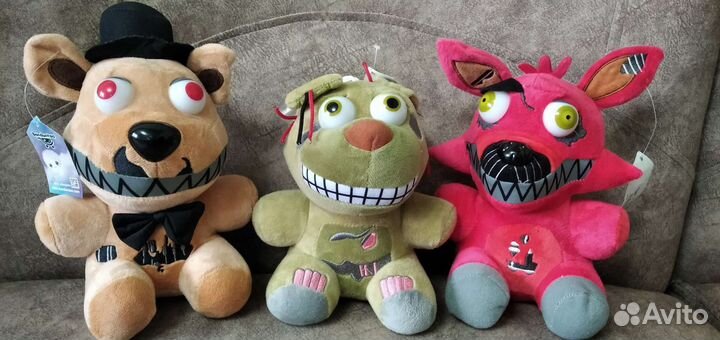 Мягкие страшилки аниматроники