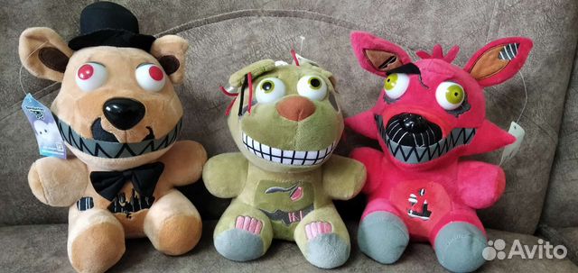 Мягкие страшилки аниматроники